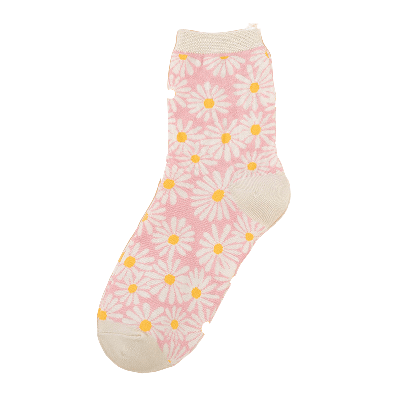 Witty Socks Socks Pink Witty Socks Daisy Dreams Delight Collection