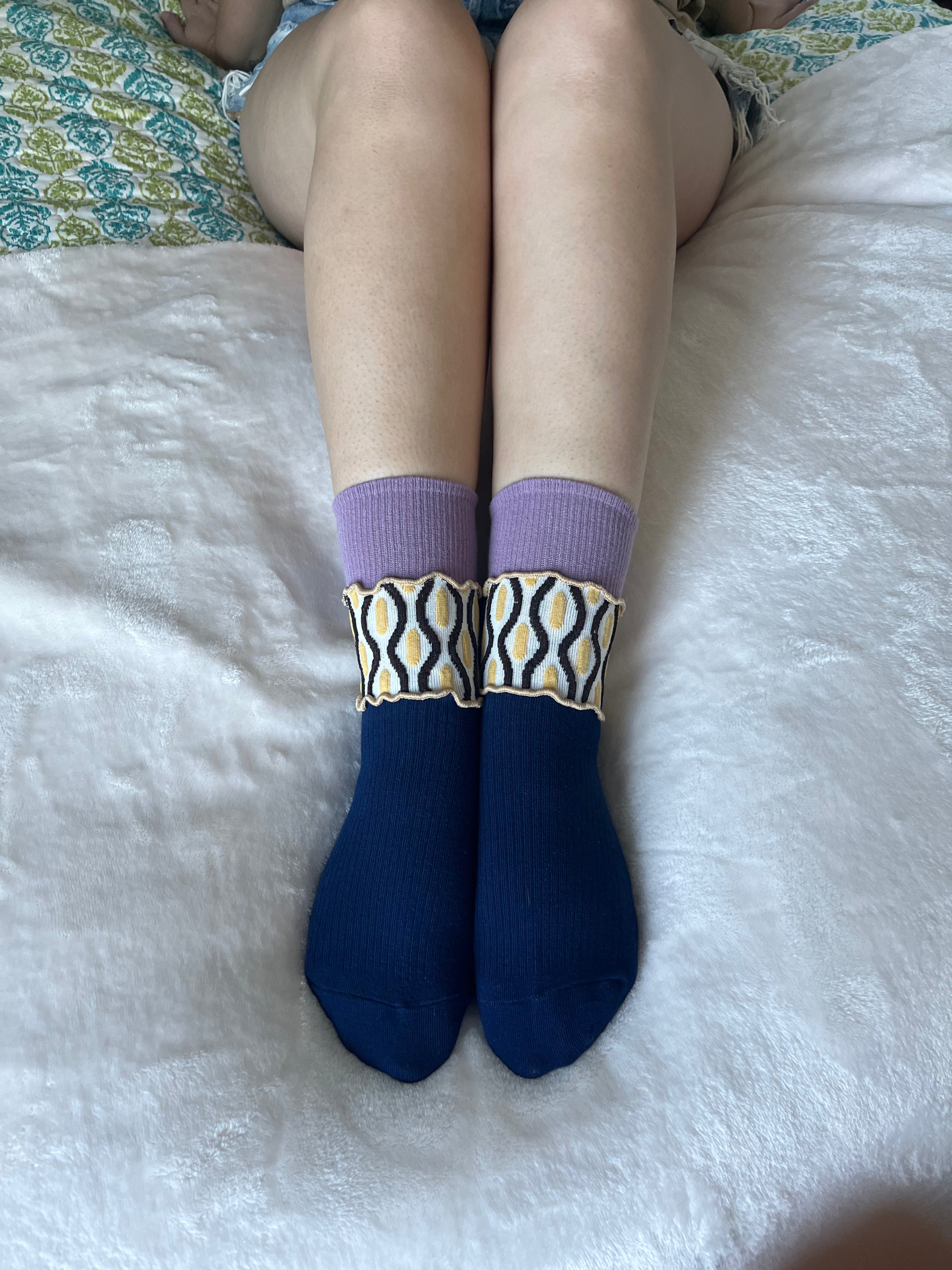 Floral Stitch Fall Set of 4