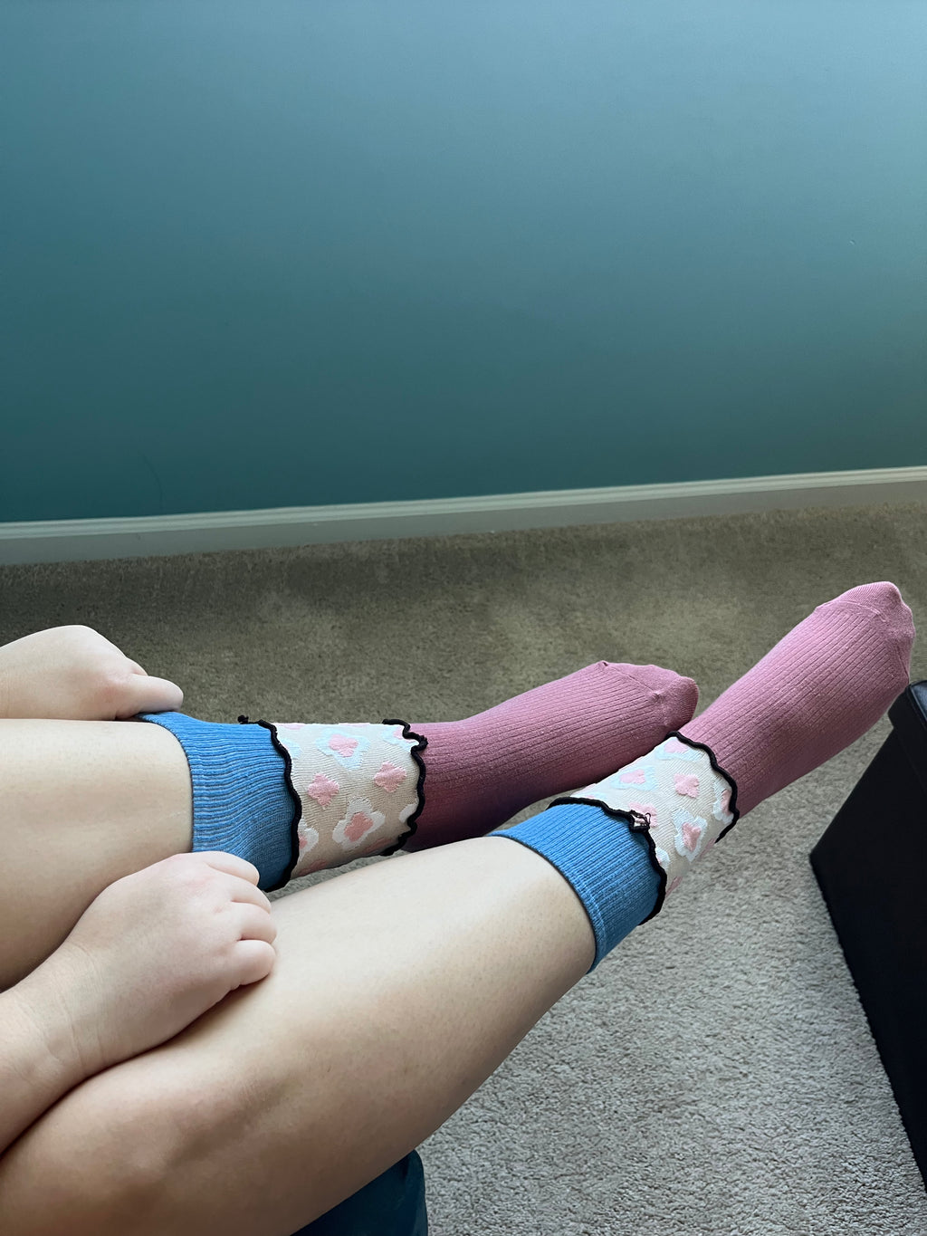 Floral Stitch Fall Set of 4