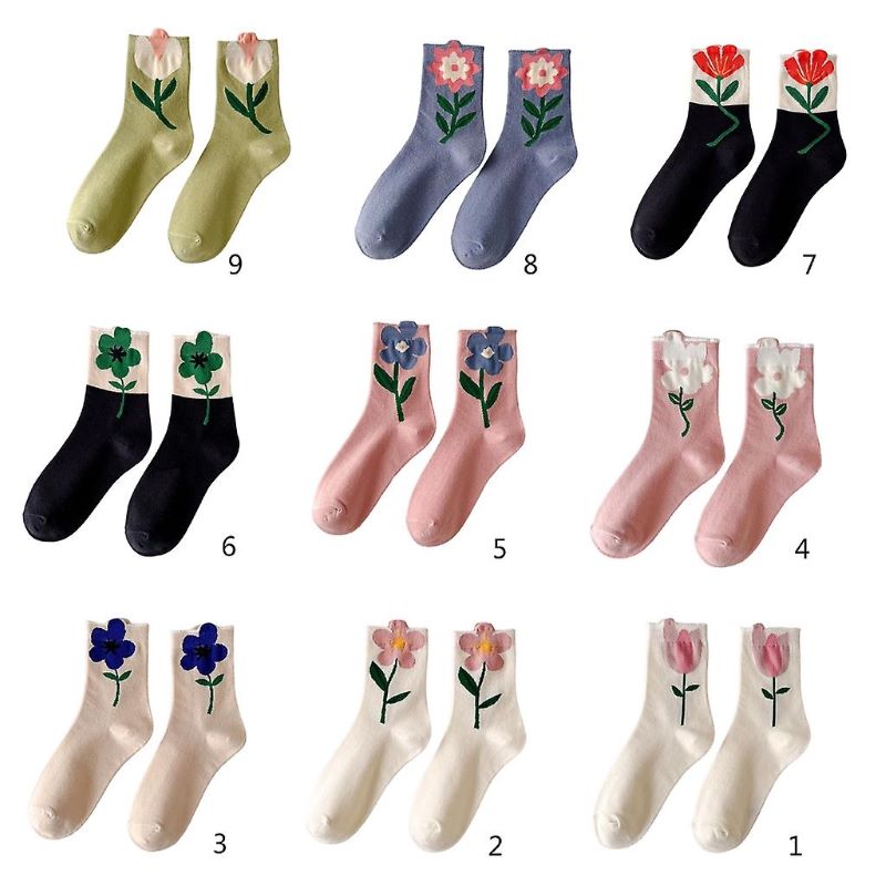 Tulip Garden Set of 9