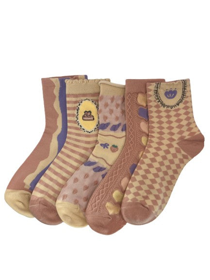 Lady Flower Set of 5