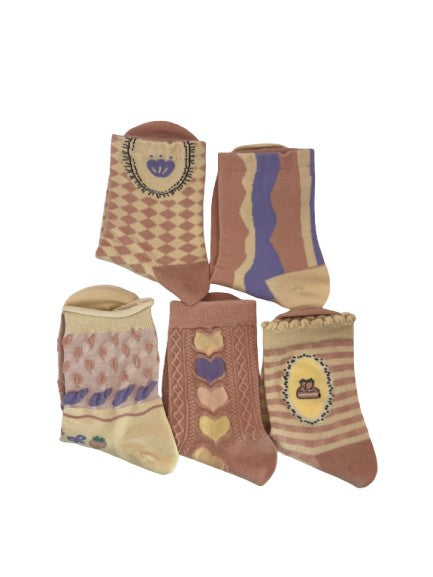 Lady Flower Set of 5