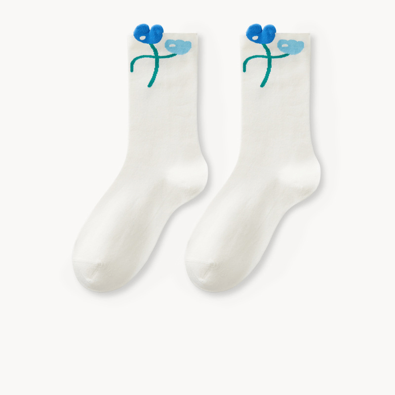 Witty Socks 0 Bitty Blooms / 1 Pair Witty Socks Critter Comforts Collection