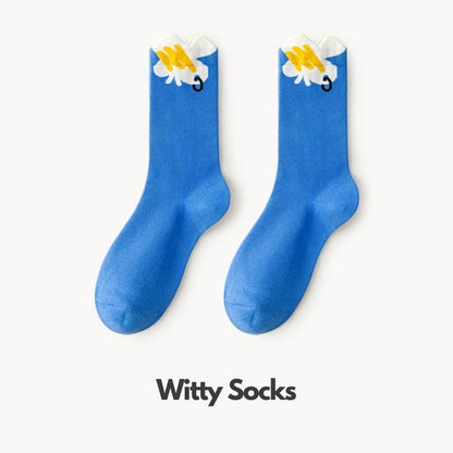Witty Socks 0 Butterfly / 1 Pair Witty Socks Sentience Collection