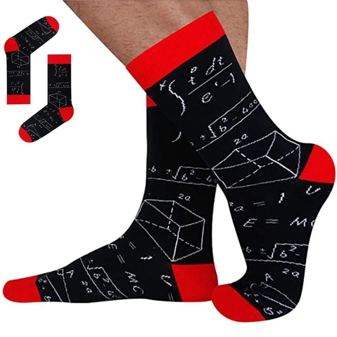 Witty Socks 0 Math Science - Black / 1 Pair Witty Socks IF YOU CAN READ THIS Collection