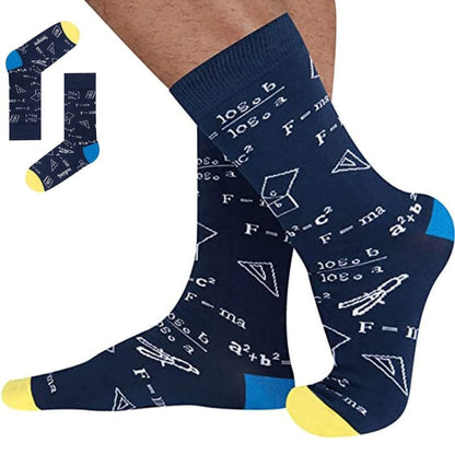 Witty Socks 0 Math Science - Blue / 1 Pair Witty Socks IF YOU CAN READ THIS Collection