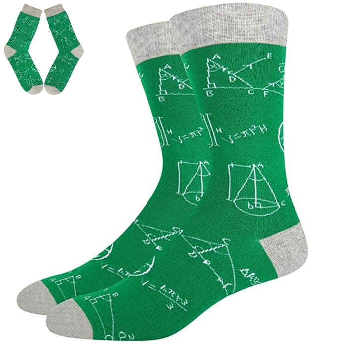 Witty Socks 0 Math Science - Green / 1 Pair Witty Socks IF YOU CAN READ THIS Collection