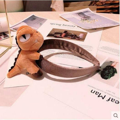 Witty Socks Apricot Headband Dinosaure Collection │Handmade