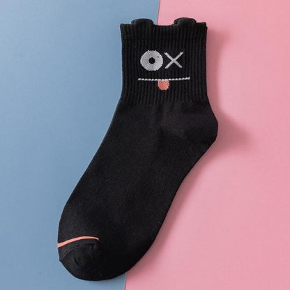 Witty Socks Black / Pair / 1 Pair Witty Socks The Expression Collection