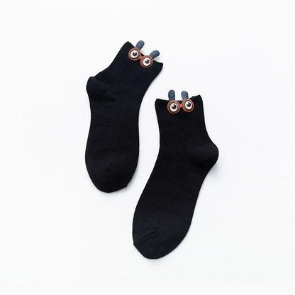 Witty Socks Black / Pair / 1 Pair Witty Socks XiXi Collection