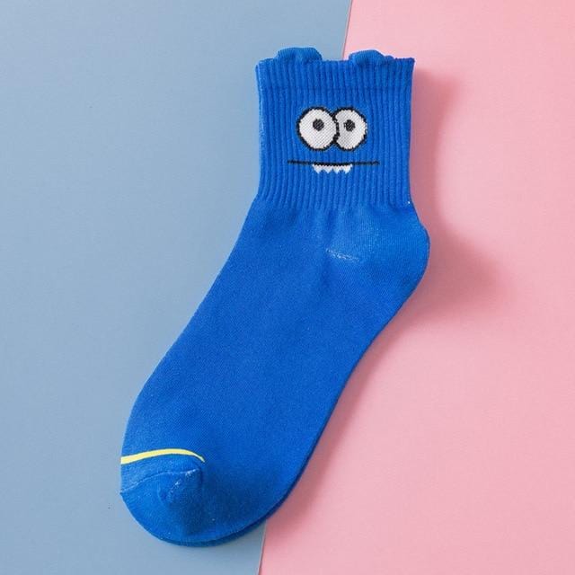 Witty Socks Blue / Pair / 1 Pair Witty Socks The Expression Collection