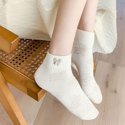 Witty Socks Bow / 1 Pair Witty Socks Blister-Free Beauties Collection
