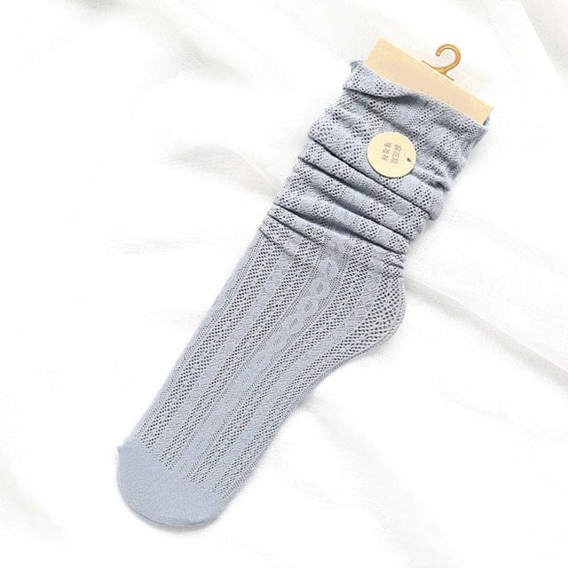 Witty Socks Gray / Pair / 1 Pair Witty Socks Hollow Out Collection