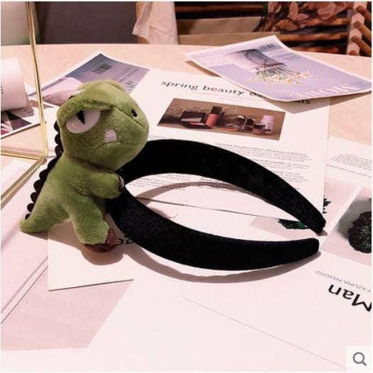Witty Socks Green Headband Dinosaure Collection │Handmade