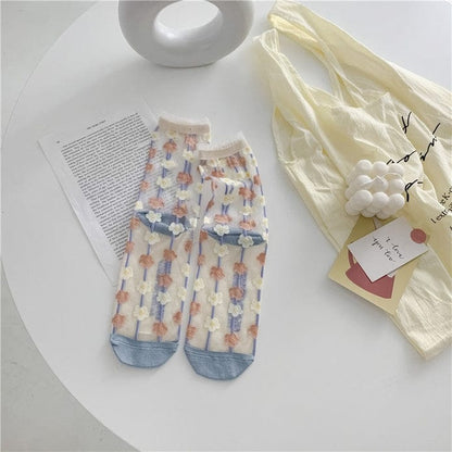 Witty Socks Passionate Pastel / 1 Pair Witty Socks Beyond Blossoming Collection