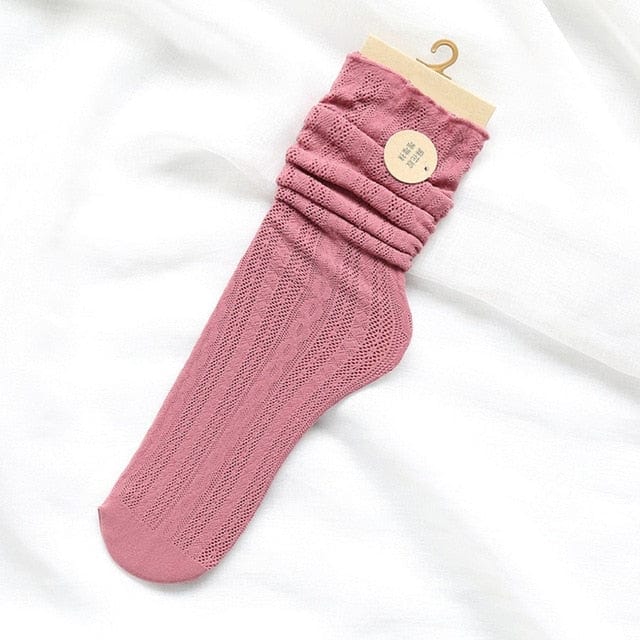 Witty Socks Rose / Pair / 1 Pair Witty Socks Hollow Out Collection
