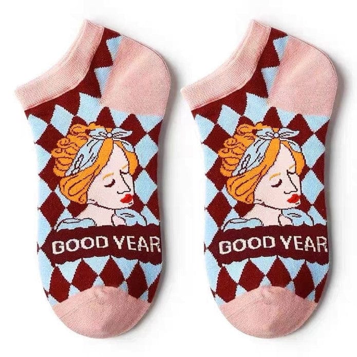Witty Socks Socks A / 1 Pair Witty Socks Novelty Collection