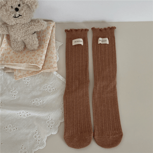 Witty Socks Socks Amber Gold / 1 Pair Witty Socks Ruffle Delight Collection