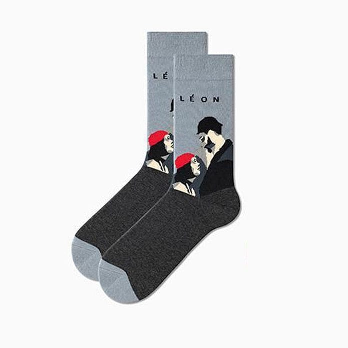 Witty Socks Socks Ash Leon / 1 Pair Unisex | Witty Socks Contemporary Graphics Collection