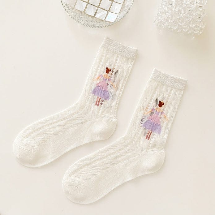 Witty Socks Socks Ballerina on the Go / 1 Pair Witty Socks Dolled Up Collection