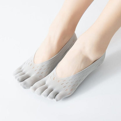 Witty Socks Socks Barely-There / Barely-There - Gray / 1 Pair Witty Socks Blister-free Toe Socks Collection