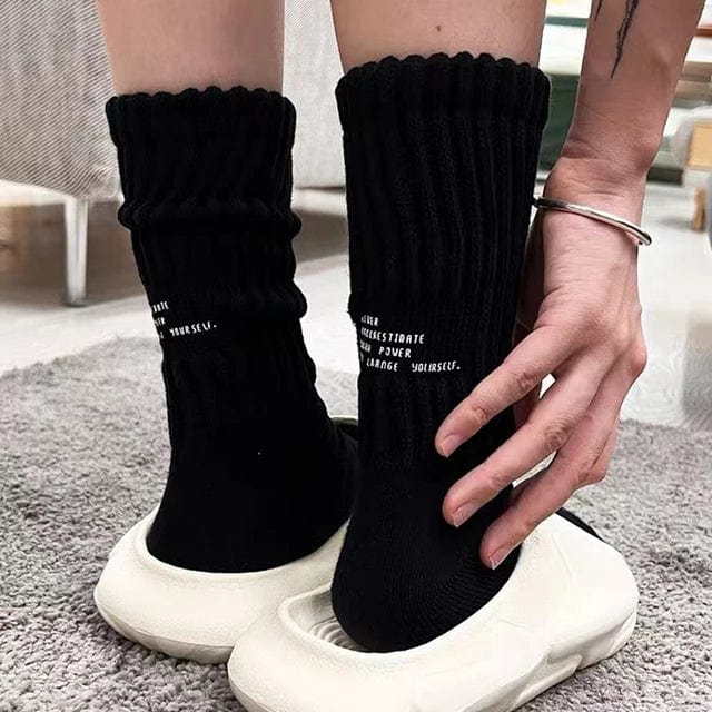 Witty Socks Socks Black / 1 Pair Unisex | Witty Socks Inspirational Momentum Collection