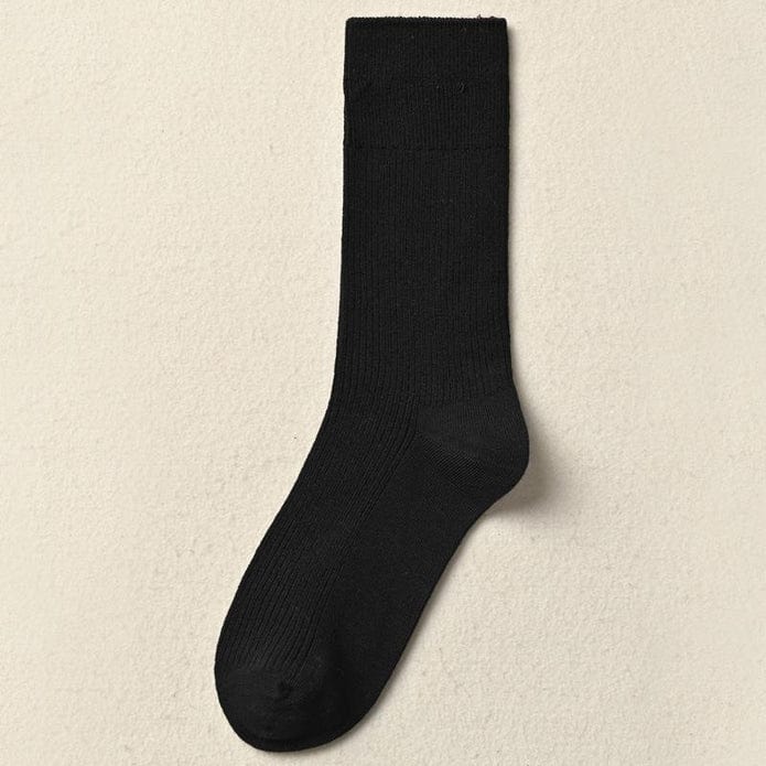 Witty Socks Socks Black / 1 Pair Witty Socks Cozy Comfort Basics Collection