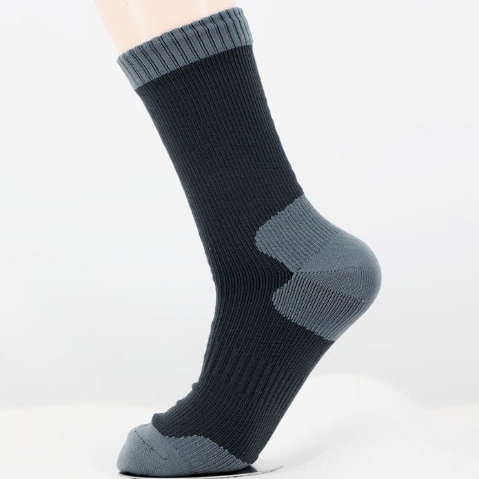 Witty Socks Socks Black And Gray Panel / S / 1 Pair Witty Socks AquaShield Waterproof Socks