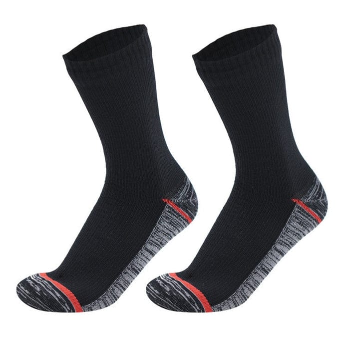 Witty Socks Socks Black Red Thin Stripes / S / 1 Pair Witty Socks AquaShield Waterproof Socks