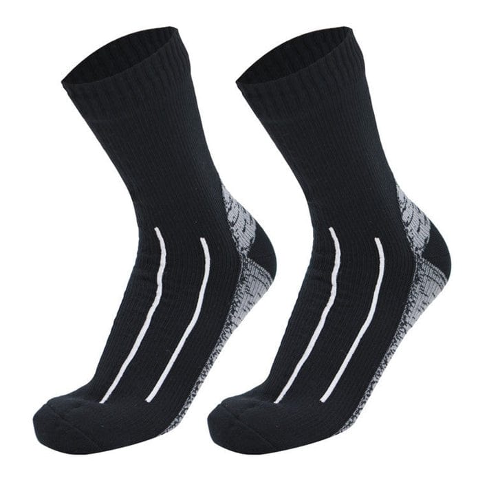 Witty Socks Socks Black White Stripes / S / 1 Pair Witty Socks AquaShield Waterproof Socks