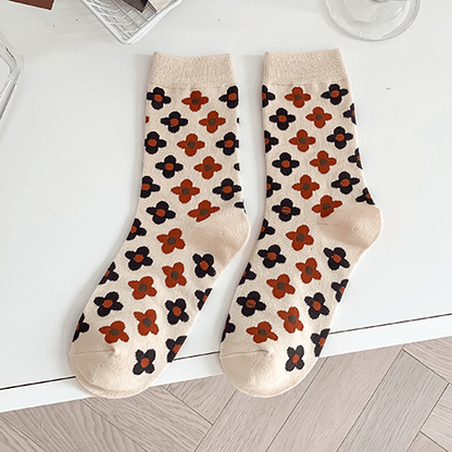 Witty Socks Socks Bloom Brigade / 1 Pair Witty Socks Dainty Blossoms Collection