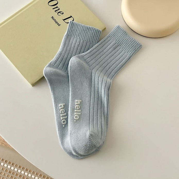 Witty Socks Socks Blue / 1 Pair Witty Socks Pastel Macaroon Moments Collection