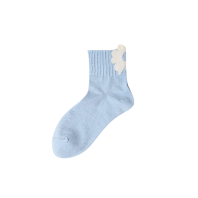 Witty Socks Socks Blue Witty Socks Floral Elegance Collection