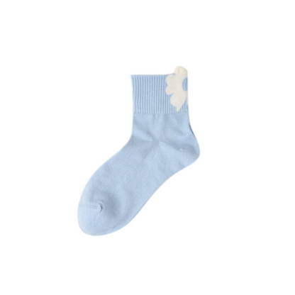Witty Socks Socks Blue Witty Socks Floral Elegance Collection