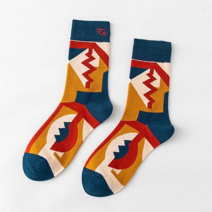Witty Socks Socks ♋Cancer - A / 1 Pair Witty Socks The Constellation Collection