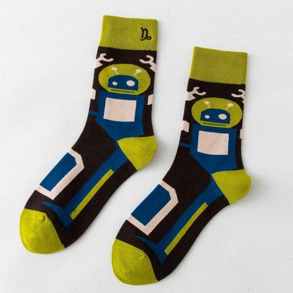 Witty Socks Socks ♑Capricorn - B / 1 Pair Witty Socks The Constellation Collection