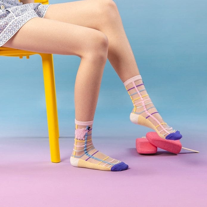 Witty Socks Socks Checkered Choice / 1 Pair Witty Socks Formal-Fun Fashion Collection