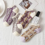 Witty Socks Socks Classy Girl / 4 Pairs Witty Socks Elegant Enchantment Collection
