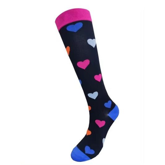 Witty Socks Socks Compression Big Hearts Compression Socks Big Hearts