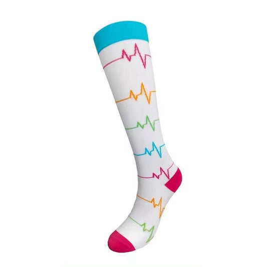 Witty Socks Socks Compression Heartbeat Compression Socks Heartbeat