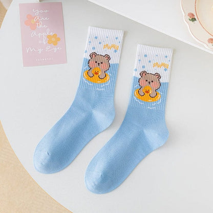 Witty Socks Socks Cool Summers / 1 Pair Witty Socks Dual Toned Pastels Collection