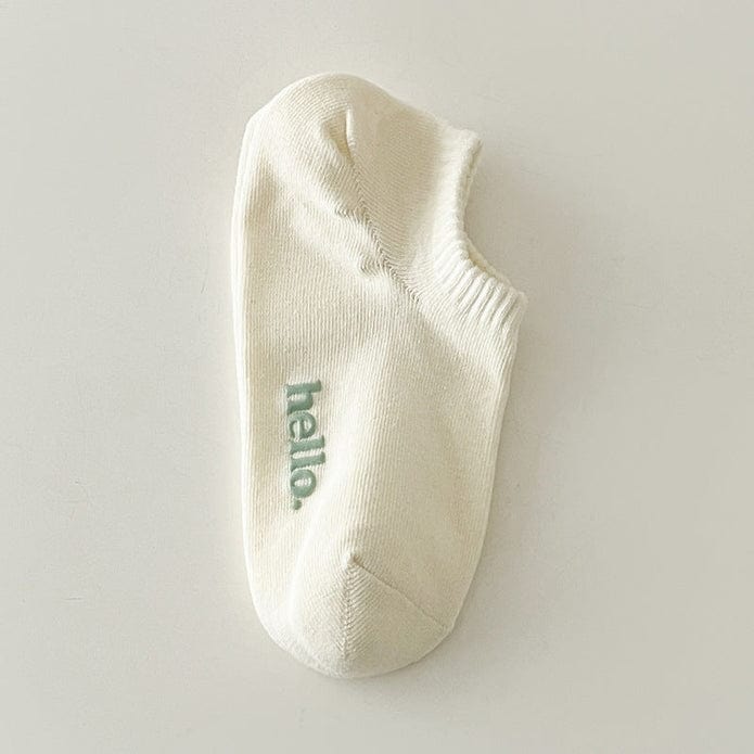 Witty Socks Socks Cream / 1 Pair Witty Socks Milky Comfort Collection