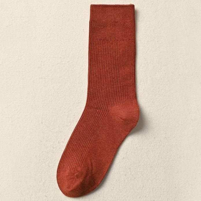 Witty Socks Socks Crimson / 1 Pair Witty Socks Cozy Comfort Basics Collection