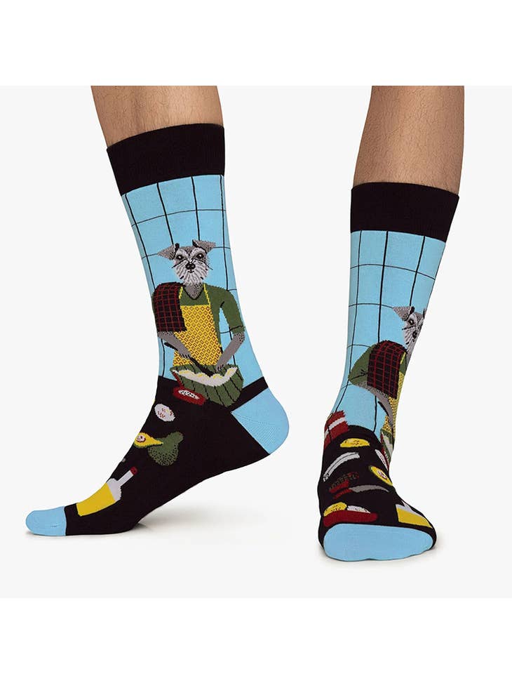 Witty Socks Socks Culinary Canine / 1 Pair Unisex | Witty Socks Canine Couture Collection