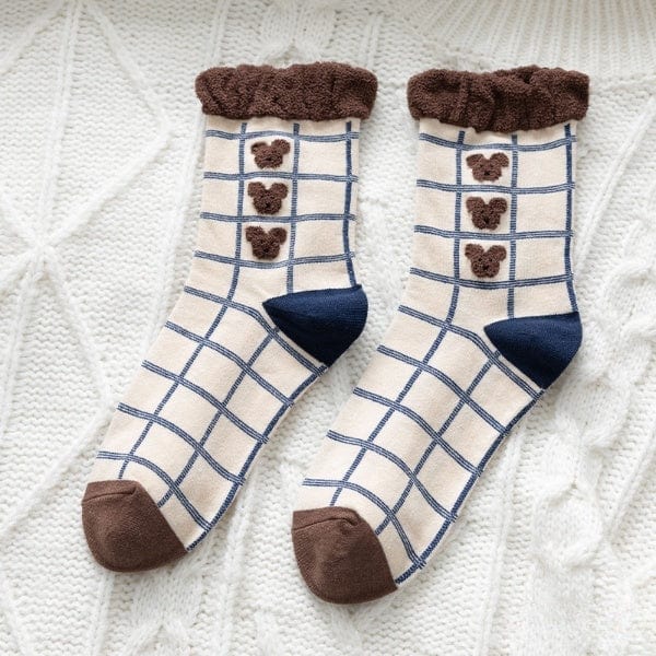 Witty Socks Socks Cutie in a Box / 1 Pair Witty Socks Delightful Weaves Collection