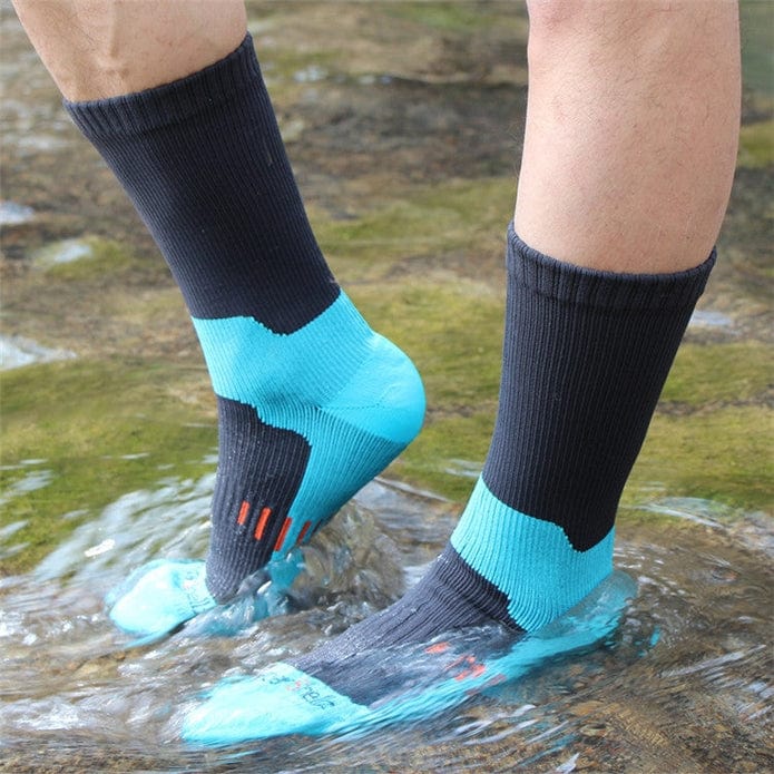 Witty Socks Socks Dark Gray Lake Blue / S / 1 Pair Witty Socks AquaShield Waterproof Socks