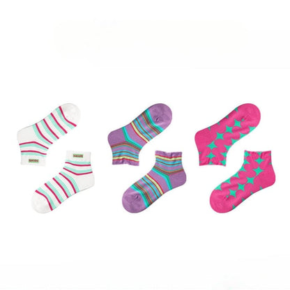 Witty Socks Socks Diamond Stripes / 3 Pairs Witty Socks Rainbow Bliss Collection | 3 Pairs