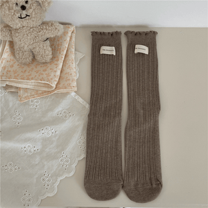Witty Socks Socks Earthy Clay / 1 Pair Witty Socks Ruffle Delight Collection
