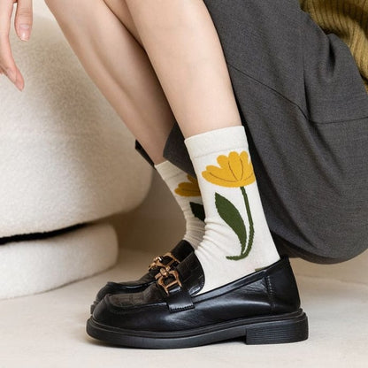 Witty Socks Socks Fall Foliage Blooms / 1 Pair Witty Socks Eternal Fall Collection