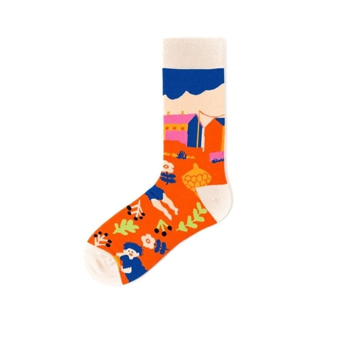 Witty Socks Socks Farm Life / 1 Pair Unisex | Witty Socks Lavish Living Collection